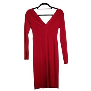 Moda‎ International XS V-neck Red Dress